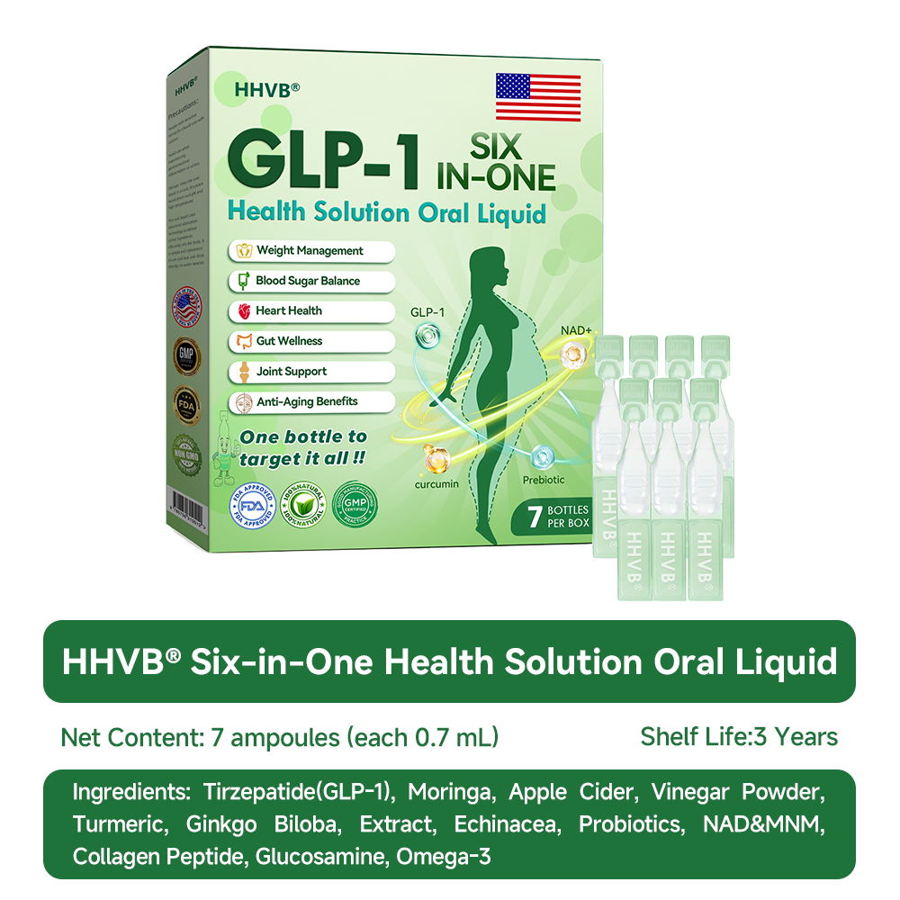 🔥 Only 10 boxes left! Get an extra 30% off! HHVB® GLP-1 Six-in-One Oral Liquid is doctor-tested and proven safe — just 4 to 6 boxes help support weight, blood sugar, digestion, and energy with lasting results!
